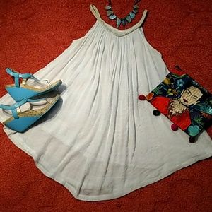 Nouveaumonde size M white dress/blouse